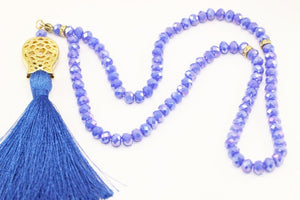 Misbahas lilas, perles de prière en cristal, perles de prière à la main 99 Misbaha, Masbaha, 99 perles Tasbeeh, perles de 6 mm, cristal Tasbeeh, TMCB