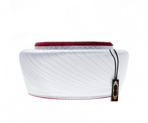imam Red Kufi - Sarik Takke Islam Prayer Hat -  Ottoman Style Sarik Men Kufi, İmamah - muslim sarik - skull caps, Muslim Cap