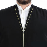 S, M, L, XL, XXL Black Cubbe with Bias Mens Wear, Thobe Galabiyya, Jubbah, islamic wear, Jellabiya, Disdash, Robe, Kurtah, Sunnah, Ramadan