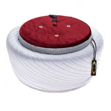 imam Red Kufi - Sarik Takke Islam Prayer Hat -  Ottoman Style Sarik Men Kufi, İmamah - muslim sarik - skull caps, Muslim Cap