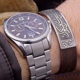 Kun Fayakoon graviertes 925er Silberarmband, individuell graviertes Armband, personalisiertes Lederarmband, benutzerdefiniertes Unisex-Lederarmband