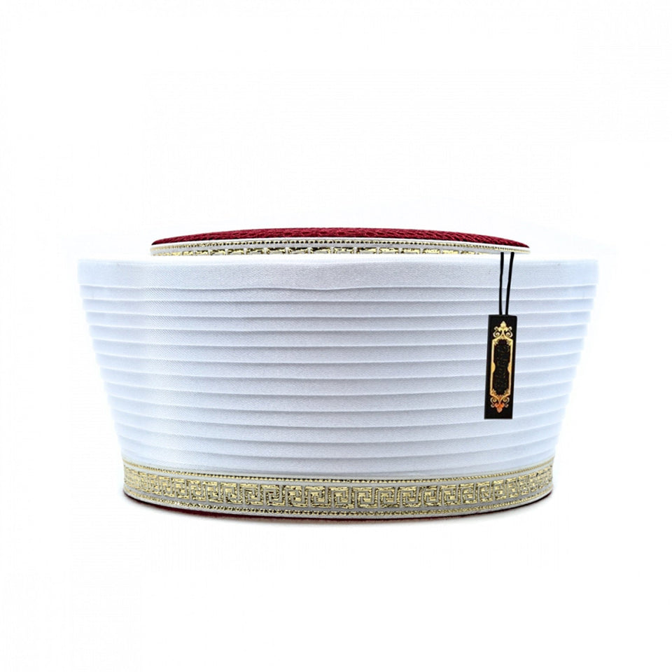 Egyptian Style Imamah, Pecinya, Sunnah Kufi Cap, Muslim Men's Hat Cap, Pagri, Turban, Skull Cap, Muslim Clothing - islamicbazaar