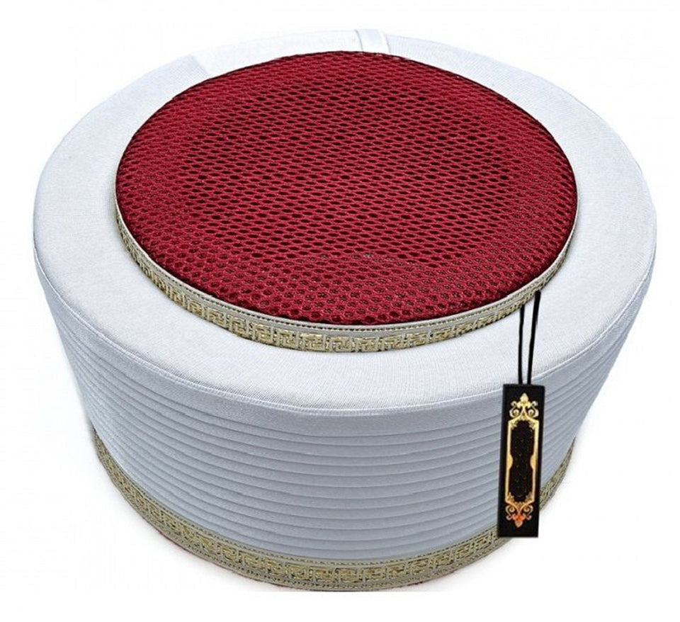 Egyptian Style Imamah, Pecinya, Sunnah Kufi Cap, Muslim Men's Hat Cap, Pagri, Turban, Skull Cap, Muslim Clothing - islamicbazaar