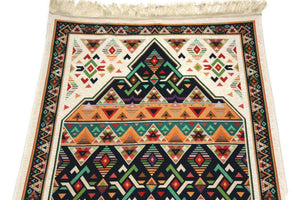 Kilim Sejadah - Lux Prayer Mat - Prayer Rug - Janamaz - Elegant, hoge kwaliteit, luxe - Een uniek islamitisch geschenk