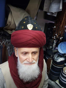 قبعة ارطغرل سادة مصنوعة يدوياً ، إمام القيامة ، قبعة ديريليس الإسلامية الأصلية ، قبعة مسلمة