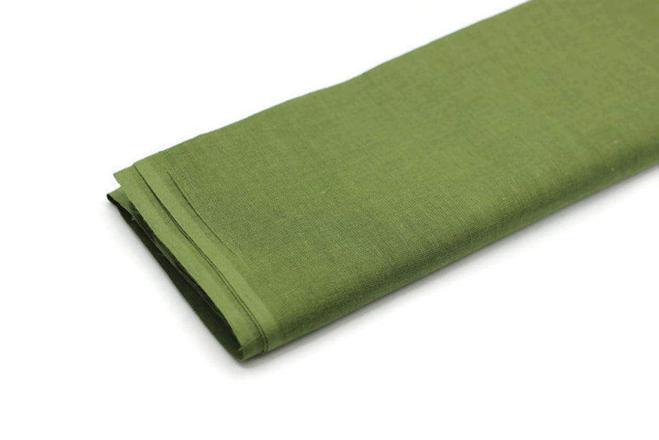 Tela de envoltura verde bosque para Imamah, turbante para gorra Kufi, tela de envoltura para gorra musulmana, tela de algodón