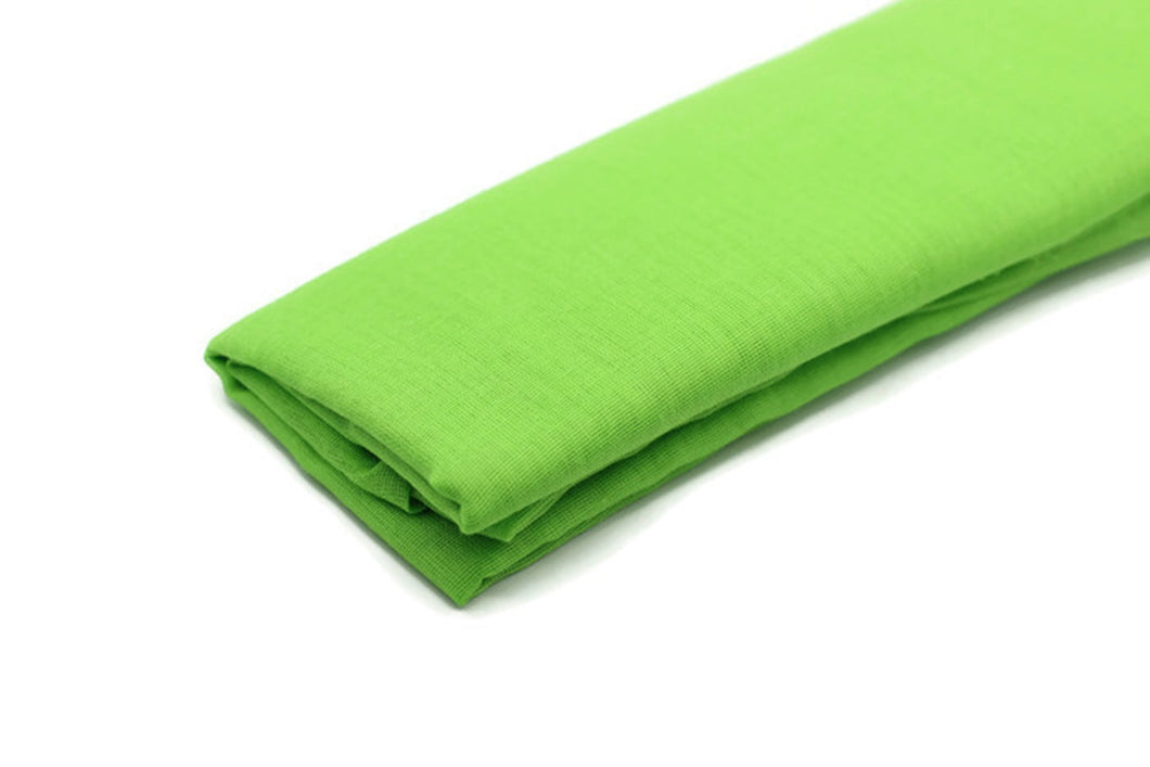 Light Green Wrapping Fabric for Imamah, Turban for Kufi Cap , Wrapping Cloth for Muslim Cap, Cotton Fabric