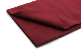 Tissu d'emballage de couleur bordeaux pour Imamah, Turban pour casquette Kufi, Tissu d'emballage pour Casquette musulmane, Tissu en coton