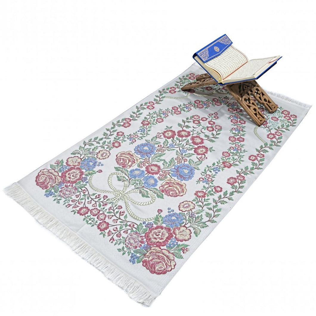 Special Design Sejadah, Noorsafa Lux Prayer Mat, Hajj Umrah Gift, Muslimah Prayer Rug