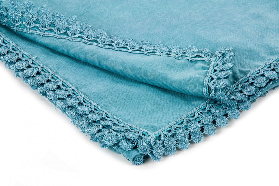 Turquoise Scarf Hijab, Soft Turkish Style Hijab, Shawl, Muslimah Wear, Muslim Womens Clothing - islamicbazaar