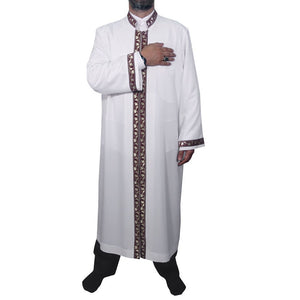 Madrasah Jubbah S, M, L, XL  Special Graduation Jubbah, Islamic Mens Wear, Mens Abaya, Thobe, Galabiyya, Long Kurta, Madrasah Cubbe AKCN03