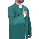 Green Punto Jubbah S, M, L, XL, XXL  Punto Jubbah, Islamic Mens Wear, Mens Abaya, Thobe, Galabiyya, Long Kurta, Cubbe AKCN10