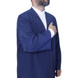 Navy Blue Jubbah S, M, L, XL, 2XL Plain Mens Wear, Blue Thobe, Galabiyya, Jubbah, Muslim Long Kurta, Sunnah Clothing