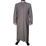 Brown Modest Suit and Shalwar for Muslims, Lux Jubba and Modest Trausers, Sunnah Clothing, Mens Islamic Clothes AKCN18
