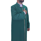 S, M, L, XL, XXL Green Jubba Bias Mens Wear, Thobe Galabiyya, Jubbah, Oman, Jellabiya, Disdash, Robe, Kurtah, Sunnah, Ramazan AKCN17