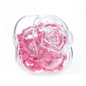 48 парчиња розова миризлива розарија со случајот со Роузбуд, 99 мониста за молитви на мисбаха, мониста од рози од рози
