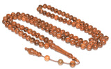 Arbre naturel Begote 99 perles Tasbeeh, perles de prière artisanales uniques, 10 mm Tasbih, Misbaha, perles de prière Dhikr, chapelet cadeau 002