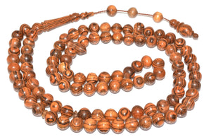 Begote Tree 99 beads Tasbeeh, Taskar Mallaka sana'a, Beads 10 mm, Misbaha, Dhikr Addu'a, Kyauta Rosary 002