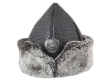 القبعة العثمانية التركية من Bork Ertugrul Dirilis Fur Leather Cap Winter Winter ، Kayi Tribe IYI ، Resurrection Ertugrul Caps TVD 2007