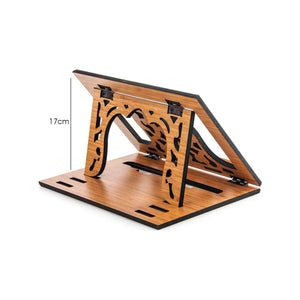 Portable Holy Quran Reading Desk,  Laser Cut Rahle, Wooden Tawla, Rihal, Book Stand, Bookstand, Tablet Stand, Reading Stand