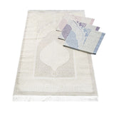 Akwatin Kyautar Azumin Ramadana, Black Sejadah Sallah Mat, Yaseen da Tasbeeh tare da Roses, Kyautar Musulunci, Hajji Mabrour, Hajj Mubarak MVD10