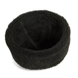 Black Winter hat, Head warmer, Leather hat, Beanies, Fur hats, Skullcap, Cap, Hunting Hat, Dirilis Cap