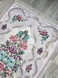 Samarqand Flowers Prayer Mat, Dowries Prayer Rug, Wedding Gift, Prayer Rug with tasbih, Sajjada, Janamaz, Dowry, Marriage Gift YSLM40 - islamicbazaar