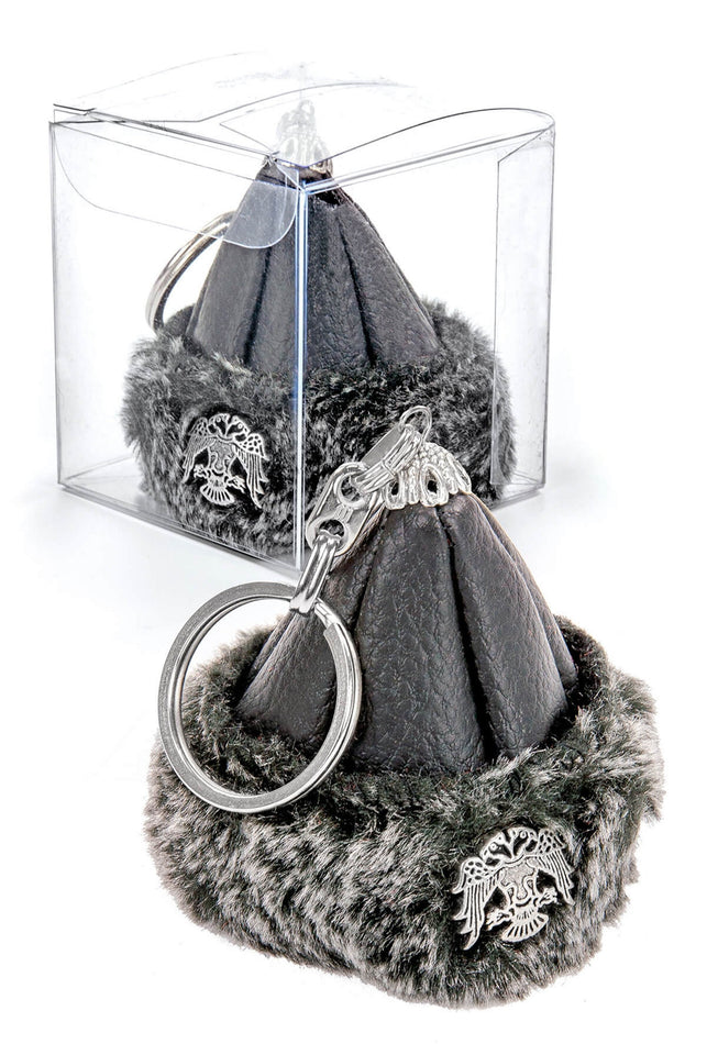Porte-clés Ertugrul Miniature noir, Mini casquettes de suspension de voiture à la main, Ertugrul résurrection, premier cadeau de voiture, porte-clés Miniature