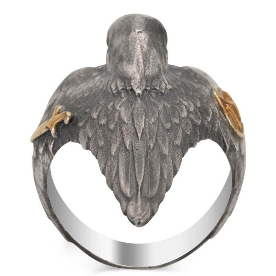 Dirilis Ertugrul Silver Ring, 925 Sterling Silver Mens Ring, Ertugrul Ring, Resurrection Ertugrul Accessories - islamicbazaar