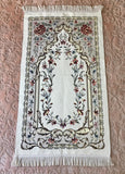 Islamska turska luksuzna cinija cvjetna molitva Mat Janamaz Sajjada, prostirka za molitvu, jedinstveni muslimanski poklon