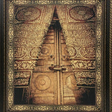 Islamic art Kaaba Door Wall Hanging, Islamic Art Calligraphy, Masjeed Decor, Muslim Home Decor, Al Haram Mosque, Hajj, Umrah - islamicbazaar