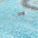 Turquoise Kilim Prayer Mat, Turkish Prayer Mat, Janamaz, Muslim Prayer Rug, Islamic Gift MVD32