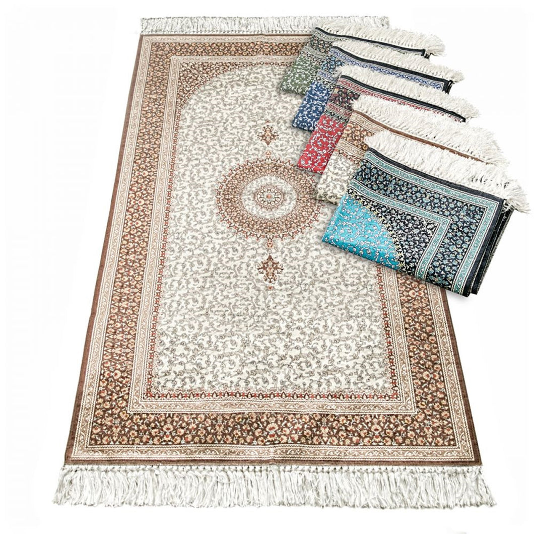 Brown Kilim Prayer Mat, Turkish Prayer Mat, Janamaz, Muslim Prayer Rug, Islamic Gift MVD33