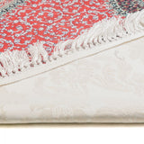 Red Kilim Prayer Mat, Turkish Prayer Mat, Janamaz, Muslim Prayer Rug, Islamic Gift MVD34