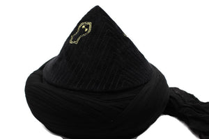 Black Mens Haqqani Imamah, Cyprus Style Islamic Cap, Unique Islamic Art, Haqqani Sufi Order, Islamic Men's Head Wear