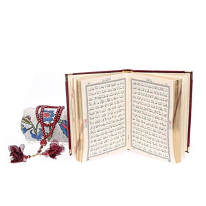 Red Quran Set, Eid Gifts, Ramadan Kareem, Quran Gift Set, Eid Mubarak, Islamıc Gifts, Ameen Gifts, Hajj Gifts, Quran Kerim MVD52