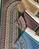 Tapis de prière bohème, tapis de prière avec Tasbeeh, tapis de prière, tapis Boho, tapis turc, cadeau islamique YSLM11