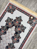 Dowries Style Prayer Mat, Prayer Mat with Tasbeeh, Prayer Rug, Muslim Janamaz, Musallah, Islamic Gift YSLM46