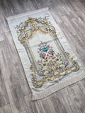 Door to Qurtoba Prayer Mat, Dowries Prayer Rug, Wedding Gift, Prayer Rug with tasbih, Sajjada, Janamaz, Dowry, Marriage Gift YSLM44 - islamicbazaar