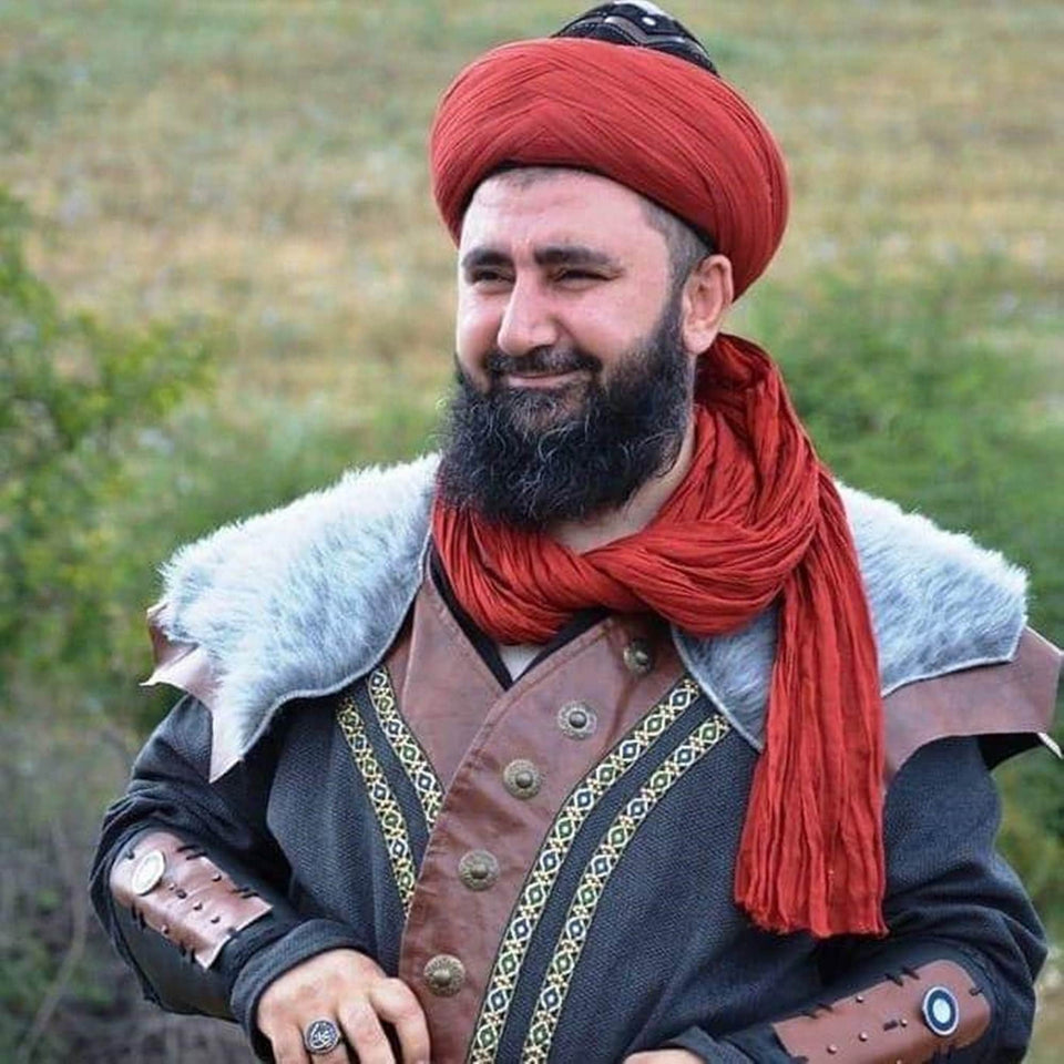 Handmade Ertugrul Cap, Resurrection Imamah, Original Dirilis Islamic Cap, Muslim Hat, Unique Islamic Art