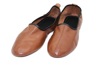 Këpucë tavaf të punuar me dorë lëkure origjinale Madhësia e grave, çorape dimri kafe, këpucë, pantofla Islam Mest, çorape tavaf, këpucë shtëpiake