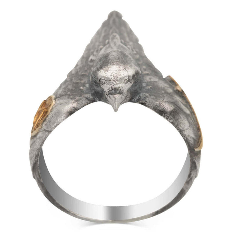Dirilis Ertugrul Silver Ring, 925 Sterling Silver Mens Ring, Ertugrul Ring, Resurrection Ertugrul Accessories - islamicbazaar