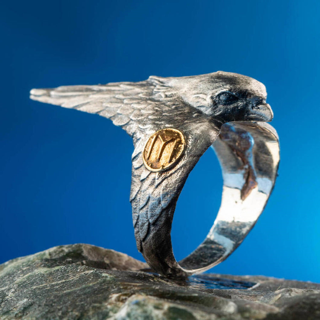Dirilis Ertugrul Silver Ring, 925 Sterling Silver Mens Ring, Ertugrul Ring, Resurrection Ertugrul Accessories - islamicbazaar