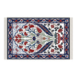 Lalezar Soft Padded Prayer Rug, Cotton Bottom Layer Janamaz, Bamboo Cotton Prayer Rug, Lux Sajdah Musalla
