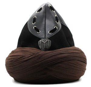 Casquette Ertugrul en cuir marron, Imamah de la résurrection, Casquette islamique Dirilis originale, chapeau musulman