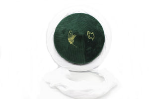 Gorra Naqshbandi verde hecha a mano, Chipre Imamah, Arte Islámico único, Ropa para la cabeza de los hombres islámicos Imam Pagri