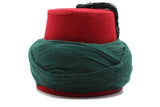 9 Pcs Handmade Mini Fez Set | Islamic Home Decor | Miniature Imamahs | Ameen Gift | Moorish Fez
