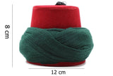 9 Pcs Handmade Mini Fez Set | Islamic Home Decor | Miniature Imamahs | Ameen Gift | Moorish Fez
