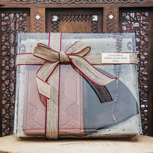 Unique Islamic Gift Box, Special Gift for Father, Quran, Prayer Mat, 99 Bead Tasbih, Coca Tasbih, Kufi Cap Eid Mubarak MVD56