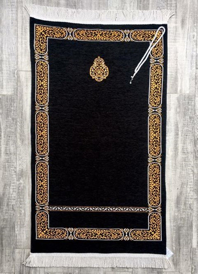 Kaaba Curtain Kiswah Sejadah 07, Prayer Mat, Prayer Rug, Prayer Rug for Muslim, Kaaba Kiswah, Unique Gift YSLM48
